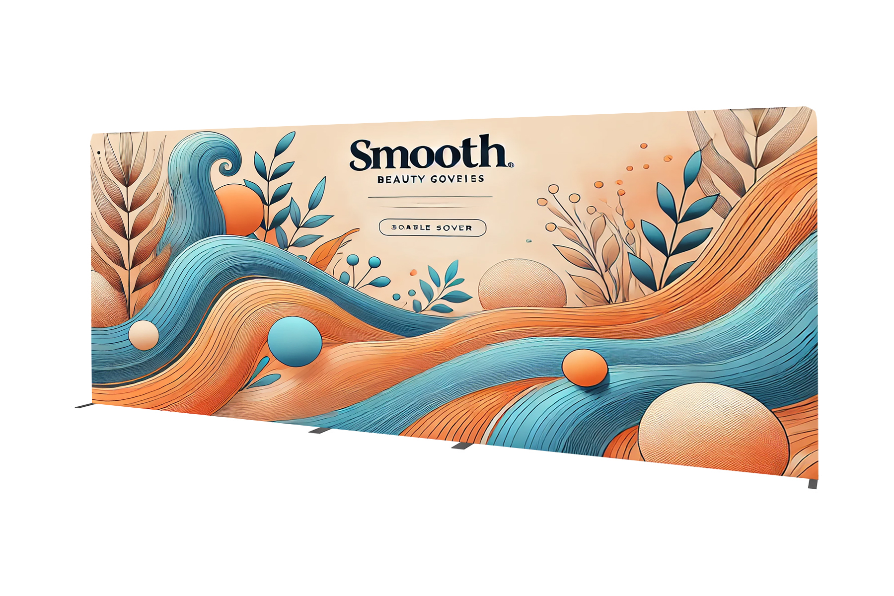 240" x 90" Double Sided Tension Fabric Stand